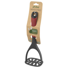 КАРТОФЕЛЕМЯЛКА "МАЭСТРО", 29СМ (Бордовый)