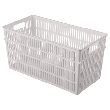 КОРЗИНКА УНИВЕРСАЛЬНАЯ "СИМПЛИФАЙ" 274х140х138ММ, 4,5 Л (Светло-бежевый)