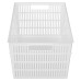 КОРЗИНКА УНИВЕРСАЛЬНАЯ Simplify 274х184х138 ММ, 6 Л (Белый)
